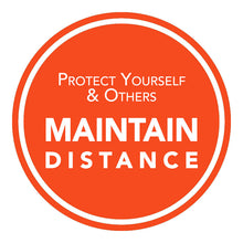 10 " Protect Yourself and Maintain Distance Solid